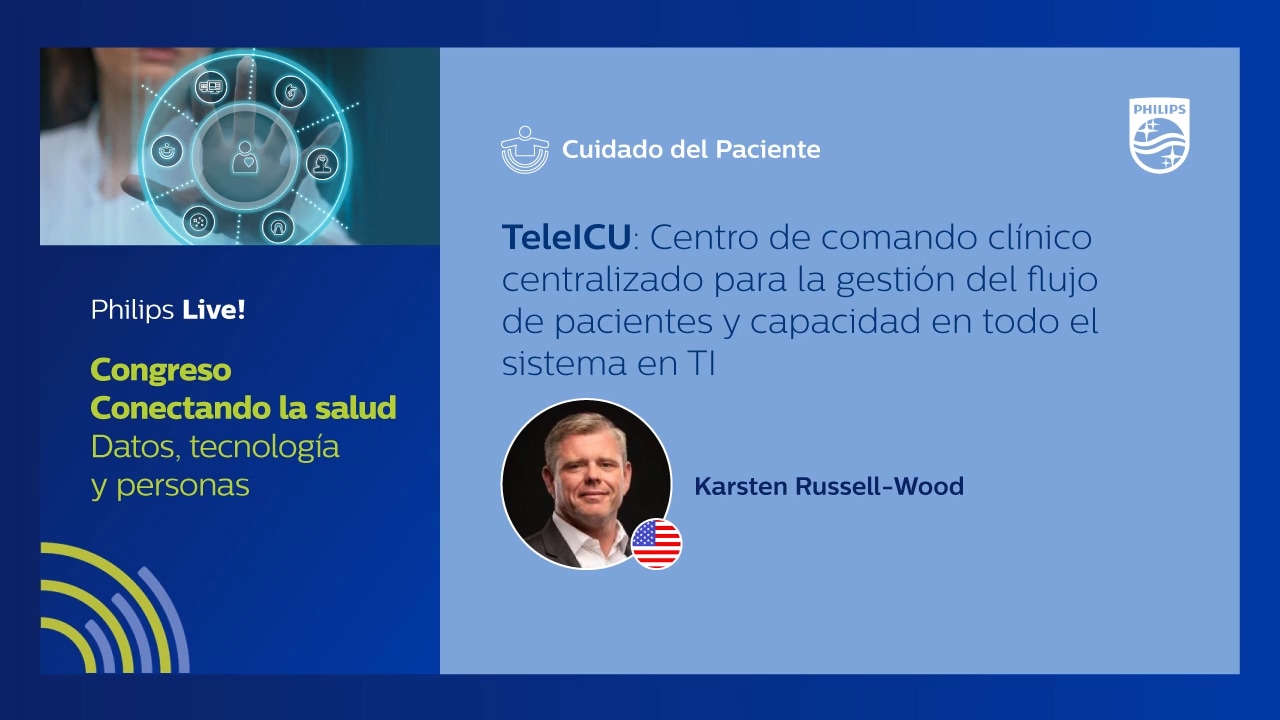 TeleICU: Centro de comando clínico centralizado para la gestión del flujo de pacientes y capacidad en todo el sistema en TI