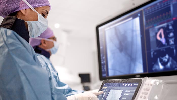 Procedimientos de TAVR/TAVI