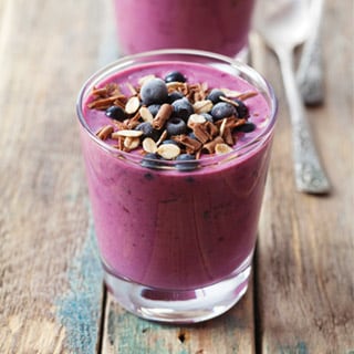 Smoothie espeso y sustancioso