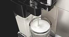 La adición de leche crea el café perfecto