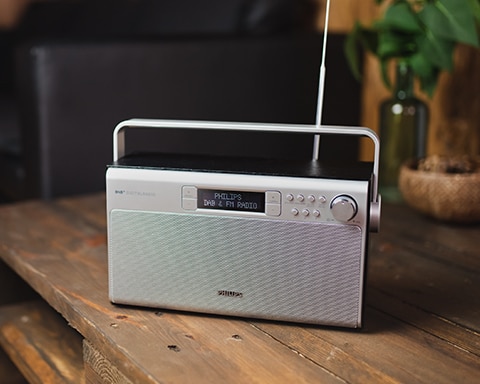 Sistemas Hi-Fi Philips, radio portátil, radio reloj con alarma