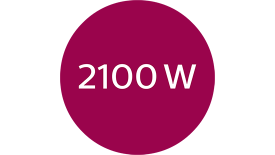 2100 watts de energia