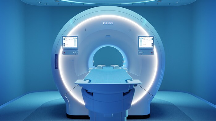 BlueSeal 1.5T MRI front view