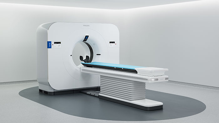 Philips Verida spectral CT system, angle view